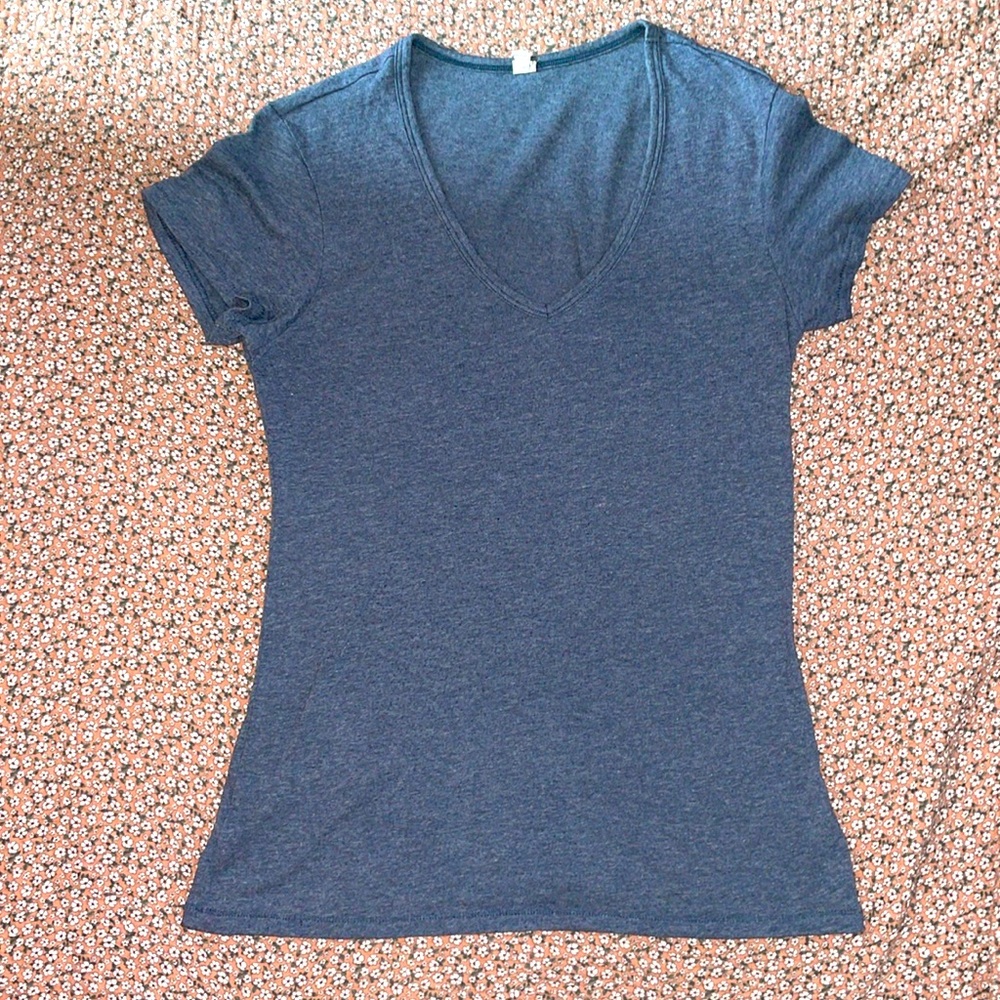 VW alternatives juniors shirt size large in denim blue